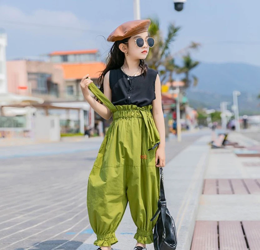 Cultiseed Big Girls Summer Sleeveless Vest+Strap Loose Casual Long Pant 2pc Sets Clothing Children Kids Cute Sweet Holiday Suits
Cultiseed Big Girls Summer Sleeveless Vest+Strap Loose Casual Long Pant 2pc Sets Clothing Children Kids Cute Sweet Holiday Suits