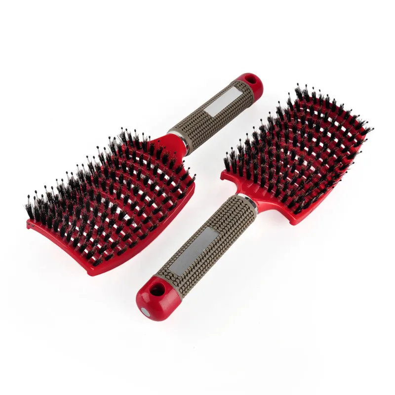 Hair Comb Scalp Massage Comb Hairbrush Dropshipping Bristle Women Wet Curly Detangle Hair Brush Salon Hairdressing Styling Tool
Hair Comb Scalp Massage Comb Hairbrush Dropshipping Bristle Women Wet Curly Detangle Hair Brush Salon Hairdressing Styling Tool
