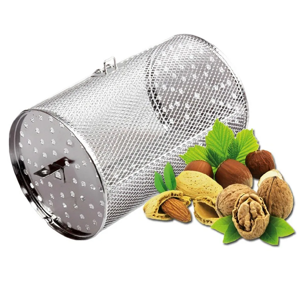 1 Pcs Oven Roast Basket Stainless Steel Baking Rotary Nuts Beans Peanut Cage Barbecue Grill Bakeware1
1 Pcs Oven Roast Basket Stainless Steel Baking Rotary Nuts Beans Peanut Cage Barbecue Grill Bakeware1