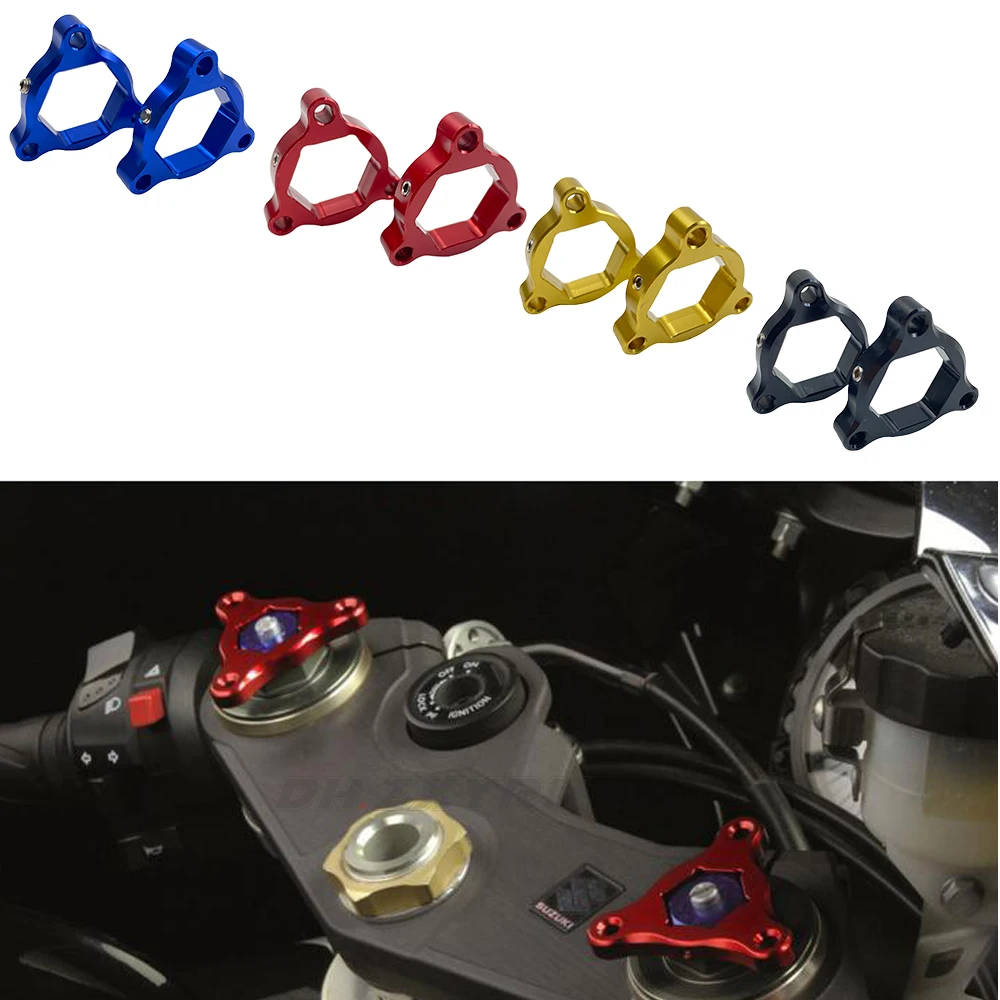 For Kawasaki ZX636R Z1000 ZXR400 NINJA 650R ER-6N KLR 650 Motorcycle CNC Suspension Fork Preload Adjusters
For Kawasaki ZX636R Z1000 ZXR400 NINJA 650R ER-6N KLR 650 Motorcycle CNC Suspension Fork Preload Adjusters