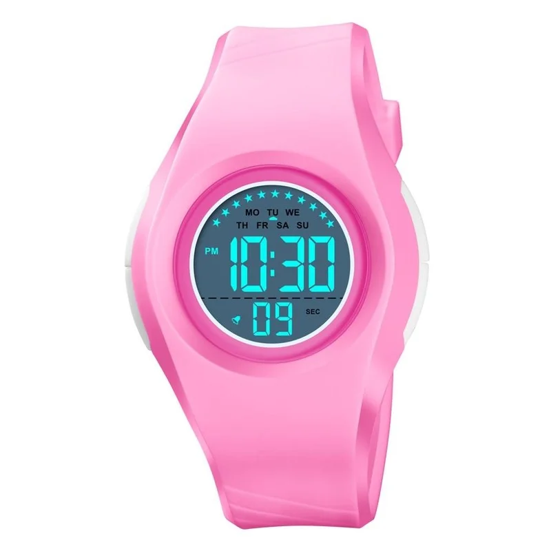 Japanese Movement Boy LED Sports Waterproof Watch Fashion Luminous Multi-function Children's Watch SKMEI 1556 Sport Watch
Japanese Movement Boy LED Sports Waterproof Watch Fashion Luminous Multi-function Children's Watch SKMEI 1556 Sport Watch