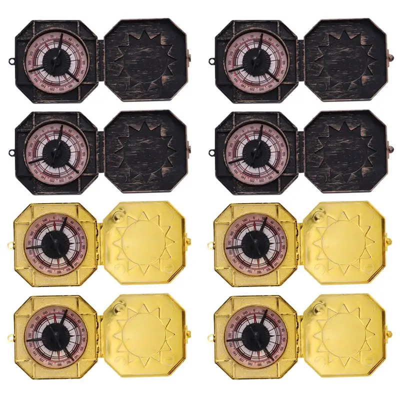 8pcs Plastic Nautical Compass Pirate Captain Costume Toy Halloween Party Cosplay Prop Costume Decoration
8pcs Plastic Nautical Compass Pirate Captain Costume Toy Halloween Party Cosplay Prop Costume Decoration