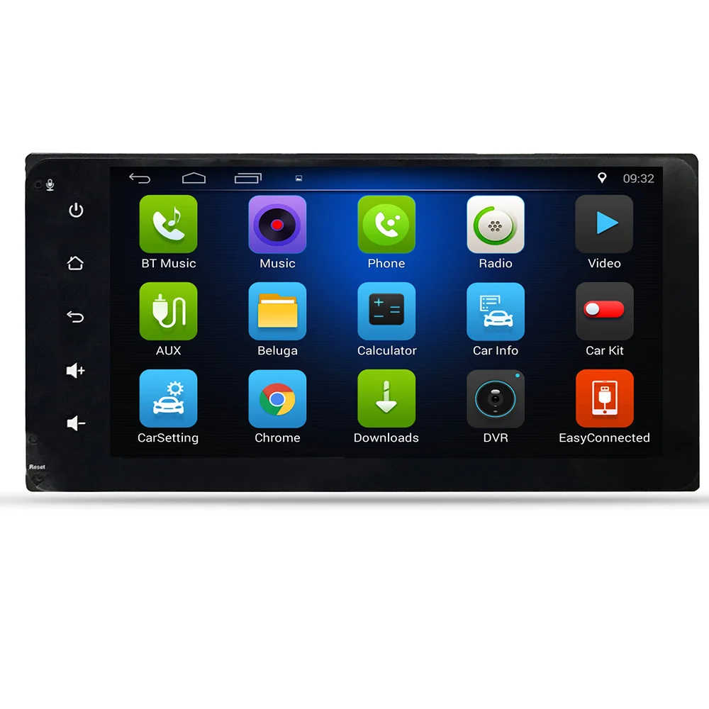 7 "Android 10 4 ядра 2Din автомобильный медиаплеер для Corolla E120 Toyota RAV4 Hilux Fortuner Innova Prado No