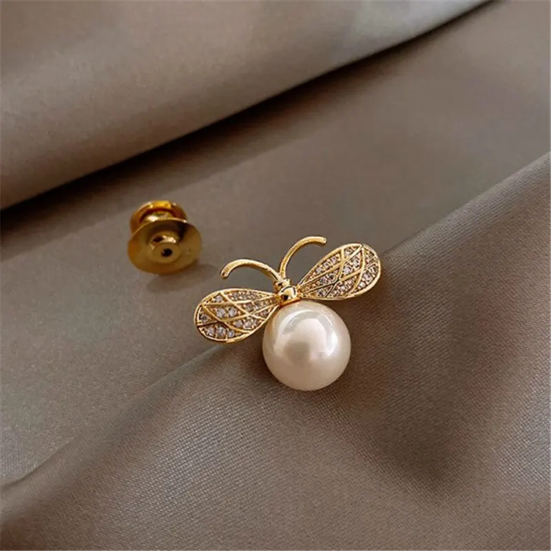 Broches de abeja pequeña, broche de insectos de perlas de imitación para mujer, indian jewelry, cute earrings, серьги круглые
Broches de abeja pequeña, broche de insectos de perlas de imitación para mujer, indian jewelry, cute earrings, серьги круглые