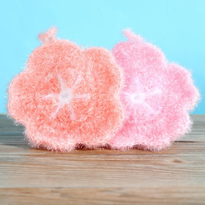 2PCS/LOT Korea High Efficient Anti-grease Sakura Shape Dish Cloth Acrylic Washing Towel Magic Kitchen Cleaning Wiping Rags
2PCS/LOT Korea High Efficient Anti-grease Sakura Shape Dish Cloth Acrylic Washing Towel Magic Kitchen Cleaning Wiping Rags