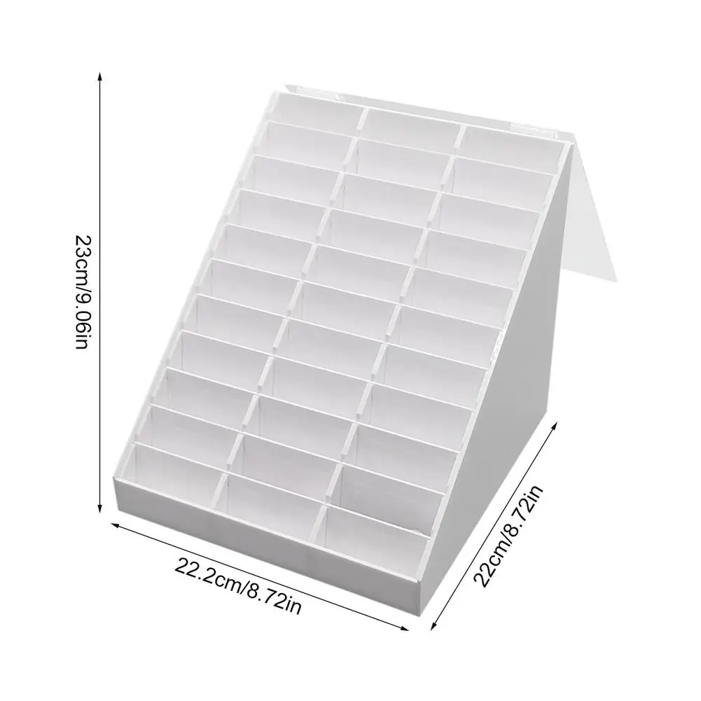 Fake Nail Tips Storage Box Nail Art Display Holder Container Acrylic Display Rack Multi-use Nail Decoration Showing Storage Box
Fake Nail Tips Storage Box Nail Art Display Holder Container Acrylic Display Rack Multi-use Nail Decoration Showing Storage Box