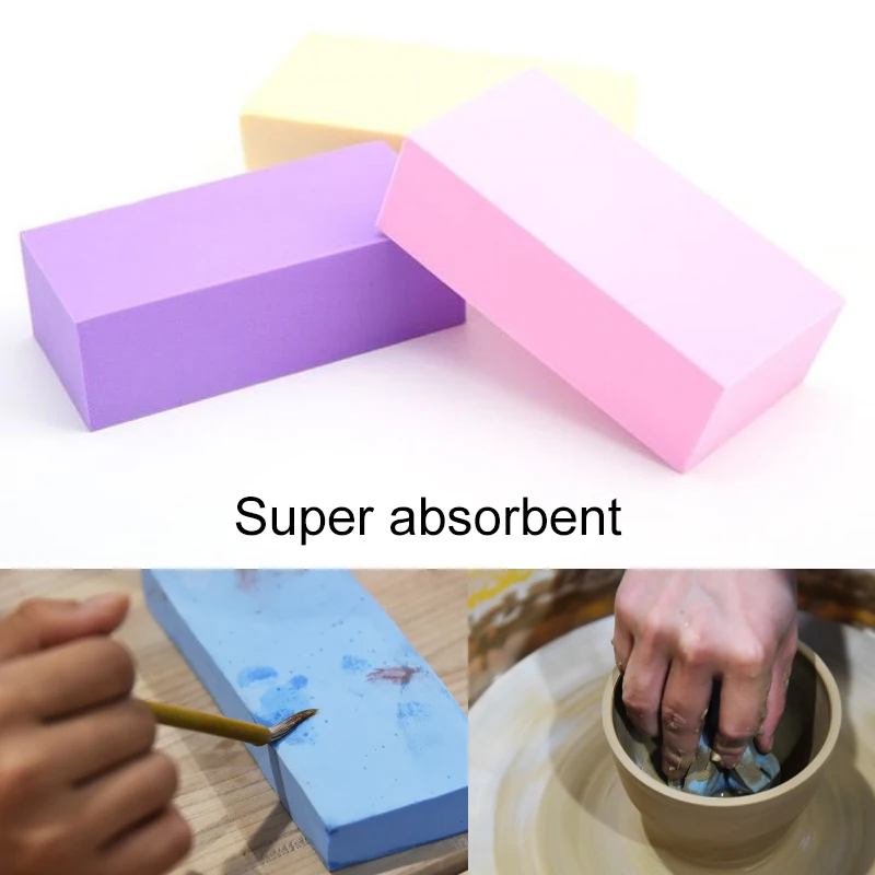Pottery Sponge Super Absorbent Ceramic Pottery Tools Crafts PVA High Density Multifunctional Magic Cotton Sponge
Pottery Sponge Super Absorbent Ceramic Pottery Tools Crafts PVA High Density Multifunctional Magic Cotton Sponge