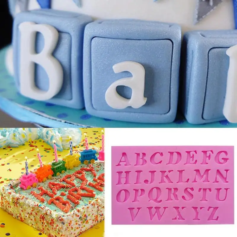 1pc Silicone Alphabet Mold Multifunction DIY Chocolate Tool Cake Soap Beginer Fondant Candle For Baking Decorating D5C0
1pc Silicone Alphabet Mold Multifunction DIY Chocolate Tool Cake Soap Beginer Fondant Candle For Baking Decorating D5C0
