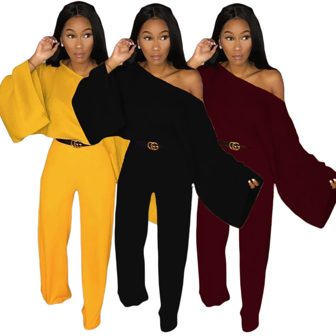 31A8281 Autumn Winter Women Outdoor Casual Home Loose Solid Flare Two Piece Set Top and Pants Tracksuit Sweatsuit Outfits Hot
31A8281 Autumn Winter Women Outdoor Casual Home Loose Solid Flare Two Piece Set Top and Pants Tracksuit Sweatsuit Outfits Hot