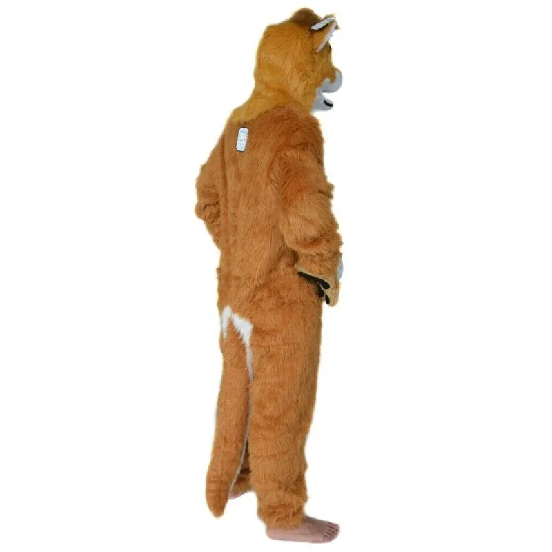 

Can Move Mouth Lion Mascot Costume Fursuits Cosplay Animal Christmas Party Dress Event Apparel Cartoon Character Birthday Cloths
