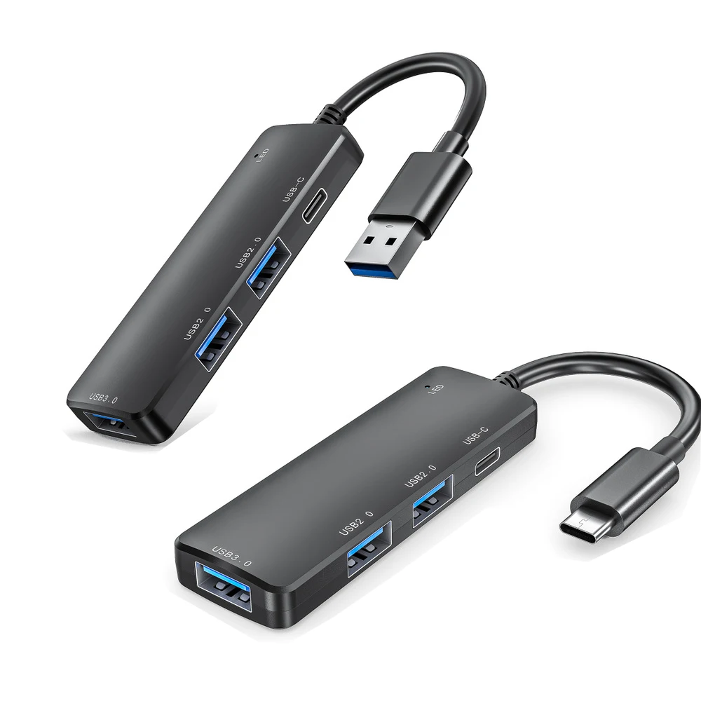 USB C концентратор A разделитель USB3.0/2 0 с высокое Скорость передачи данных для Macbook