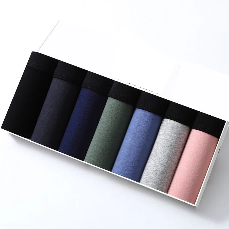 7PCS / Set Boxers Mens Underwear Breathable Sexy Comfort Underpants Fashion Men Panties Boxer Big Size Underwear Men's Underwear
7PCS / Set Boxers Mens Underwear Breathable Sexy Comfort Underpants Fashion Men Panties Boxer Big Size Underwear Men's Underwear