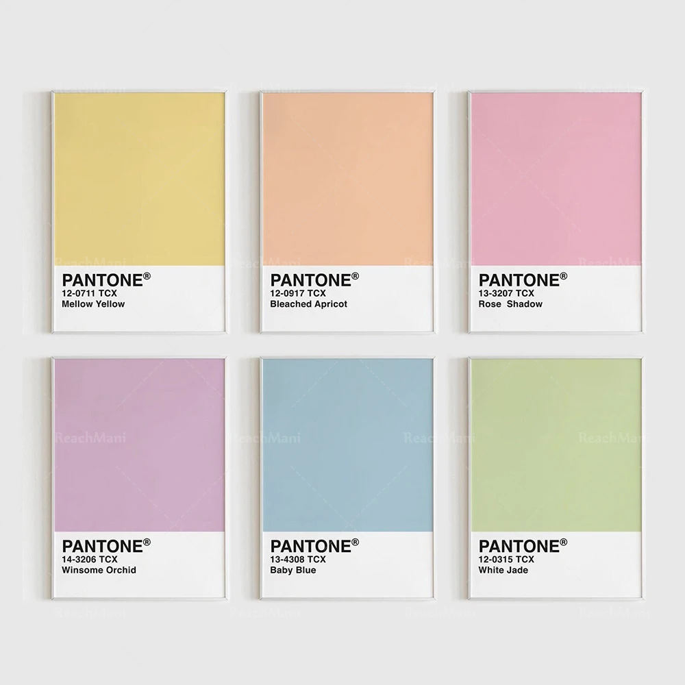 Pastel Pantone prints, Pantone color printing, wall art pastel modern art aesthetic posters
Pastel Pantone prints, Pantone color printing, wall art pastel modern art aesthetic posters