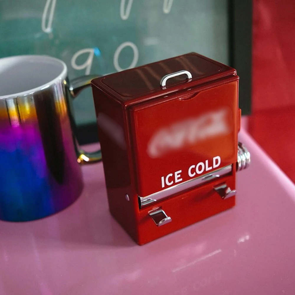 Creative Vending Machine Style Toothpick Case Box Retro Plastic Pressing Toothpicks Holder Dispenser Home Decor Table Ornament
Creative Vending Machine Style Toothpick Case Box Retro Plastic Pressing Toothpicks Holder Dispenser Home Decor Table Ornament
