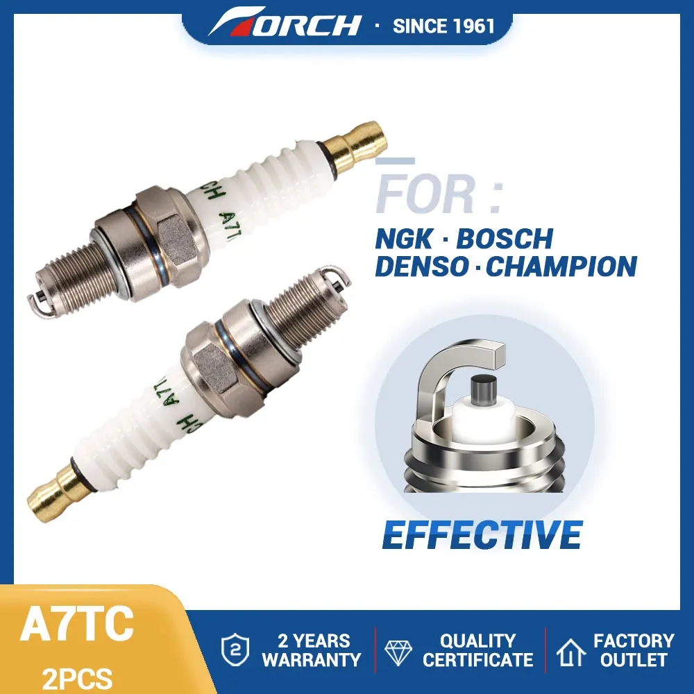 2PCS Motorbike Replacement Parts Spark Plugs High Performance Scooter Motorcycle Spark Plug TORCH A7TC
2PCS Motorbike Replacement Parts Spark Plugs High Performance Scooter Motorcycle Spark Plug TORCH A7TC