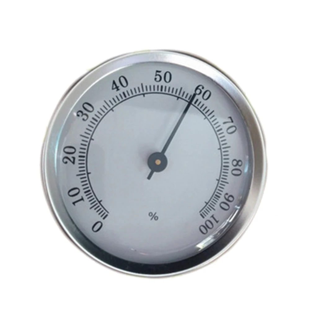H103 Mini Hygrometer Indoor Humidity Monitor Meter Gauge Aluminum Alloy