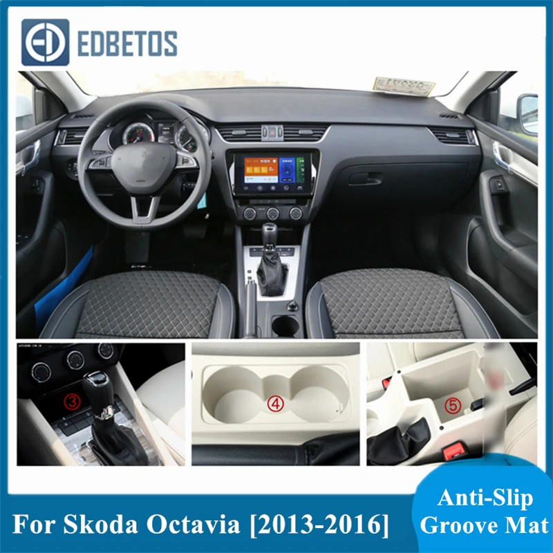 Anti-Slip Gate Slot Cup Mat For Skoda Octavia 2013 - 2016 Interior Accessories Rubber Non-Slip Mat Cup Holders 8pcs Coaster
Anti-Slip Gate Slot Cup Mat For Skoda Octavia 2013 - 2016 Interior Accessories Rubber Non-Slip Mat Cup Holders 8pcs Coaster