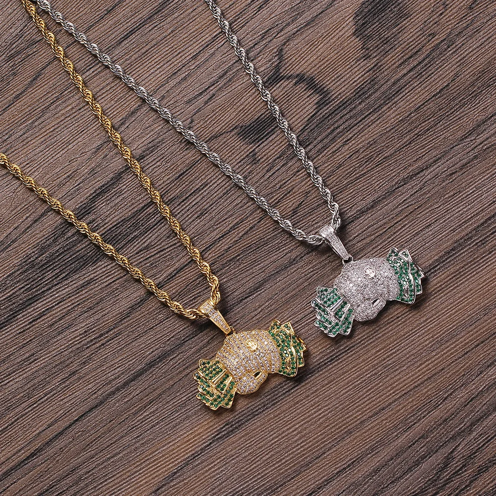 Ожерелье в стиле хип-хоп с кубическим цирконием и блестящими ручками в виде долларов, мужское ожерелье из искусственной кожи, украшения в ст...
Ожерелье в стиле хип-хоп с кубическим цирконием и блестящими ручками в виде долларов, мужское ожерелье из искусственной кожи, украшения в ст...