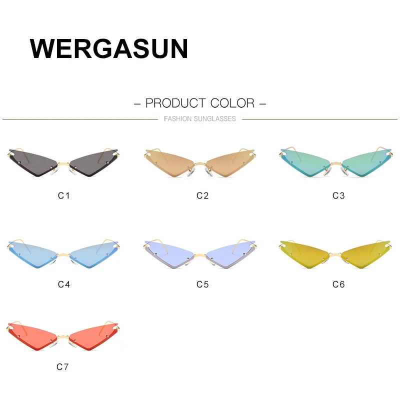 WERGASUN Vintage Cat eye Sunglasses Women Sexy Retro Small Cat Eye Sun Glasses Brand Designer Eyewear For Female Oculos De Sol
WERGASUN Vintage Cat eye Sunglasses Women Sexy Retro Small Cat Eye Sun Glasses Brand Designer Eyewear For Female Oculos De Sol