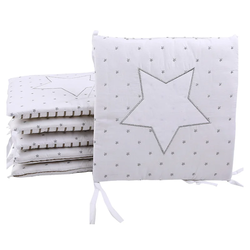 Baby Bed Protection Bumper Cotton Cot Around Cushion Thicken Star Crib Protector Newborn Crib Bumper Bedding Room Decoration
Baby Bed Protection Bumper Cotton Cot Around Cushion Thicken Star Crib Protector Newborn Crib Bumper Bedding Room Decoration