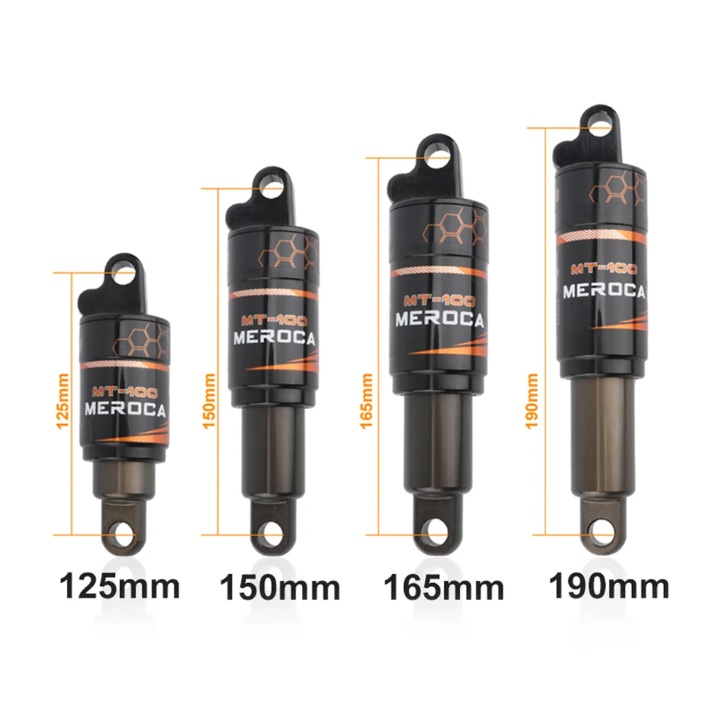 Mountain Bike Rear Shock Absorber Hydraulic Spring Shock Absorber 125MM 150MM 165MM 190MM Scooter Shock Absorber
Mountain Bike Rear Shock Absorber Hydraulic Spring Shock Absorber 125MM 150MM 165MM 190MM Scooter Shock Absorber