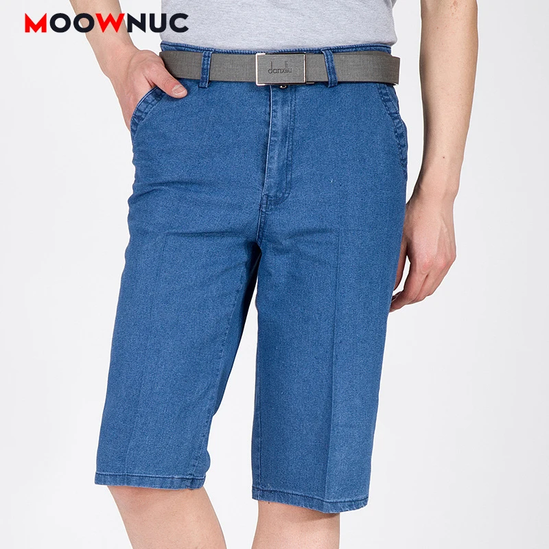 Jeans For Men 2020 New Summer Casual Fashion Calf-Length Pants Short Fit Elastic Sweatpants Denim Male Streetwear MOOWNUC Brand
Jeans For Men 2020 New Summer Casual Fashion Calf-Length Pants Short Fit Elastic Sweatpants Denim Male Streetwear MOOWNUC Brand