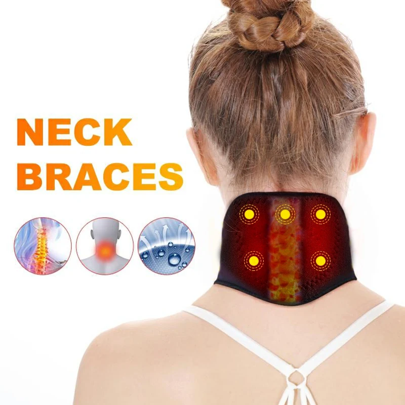 Self-Heat Warm Neck Posture Corrector Neck Support Relieve Pain Relax Cervical Spine Traction Stretch Neck Massage Health Care
Self-Heat Warm Neck Posture Corrector Neck Support Relieve Pain Relax Cervical Spine Traction Stretch Neck Massage Health Care