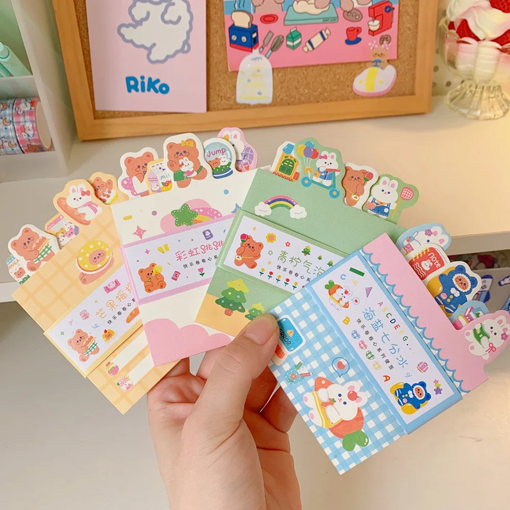 50sheets Cute Little Bear Memo Pad Students Portable Creative Stationery Message Notepad Paper Post Tabs Kawaii School Supplies
50sheets Cute Little Bear Memo Pad Students Portable Creative Stationery Message Notepad Paper Post Tabs Kawaii School Supplies