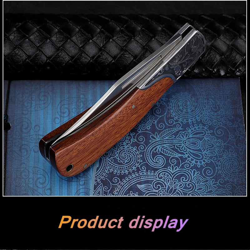 Folding Knife Outdoor Knife Field Survival Portable Sharp Hunting Tactics Self Defense High Hardness Camping EDC Tool Gift Knife
Folding Knife Outdoor Knife Field Survival Portable Sharp Hunting Tactics Self Defense High Hardness Camping EDC Tool Gift Knife