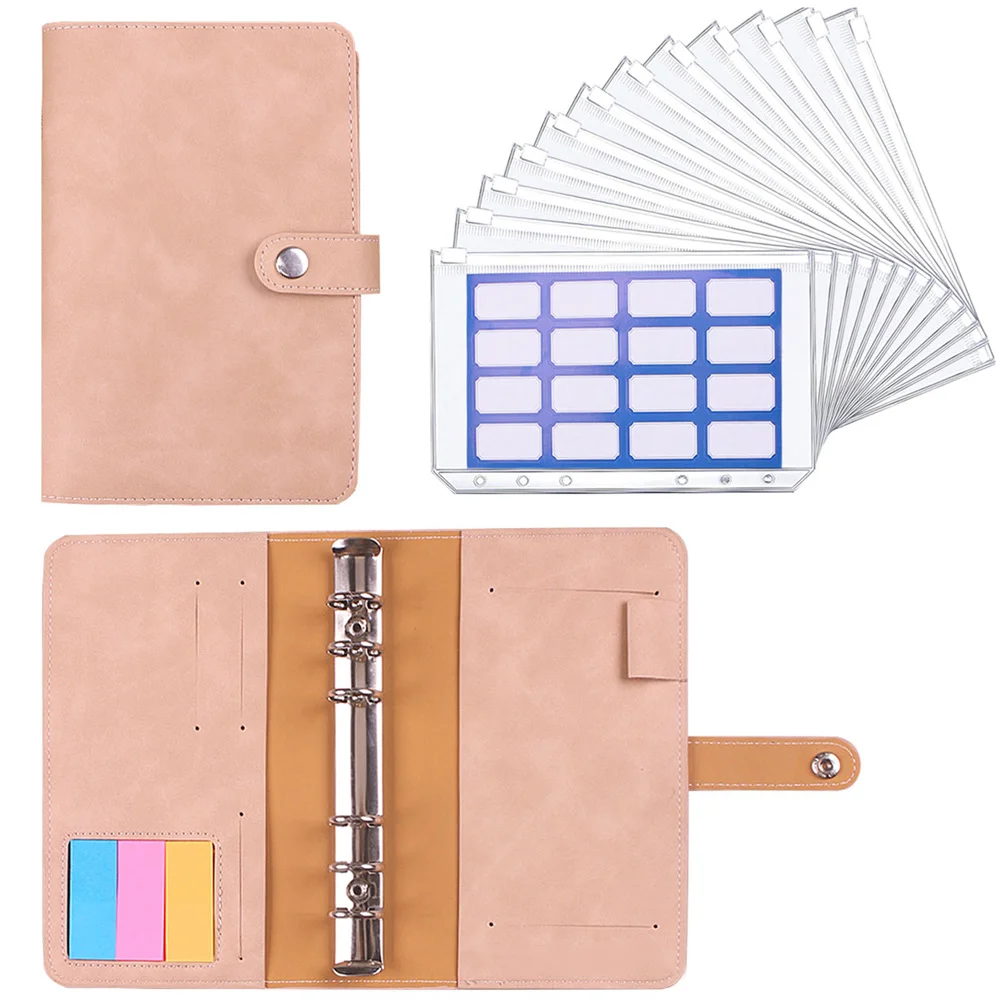Start of school A6 binder 12 pieces zipper bag Leather Cash Notebook PU Soft Bag Loose-leaf Handbook A6 Binder Pieces
Start of school A6 binder 12 pieces zipper bag Leather Cash Notebook PU Soft Bag Loose-leaf Handbook A6 Binder Pieces