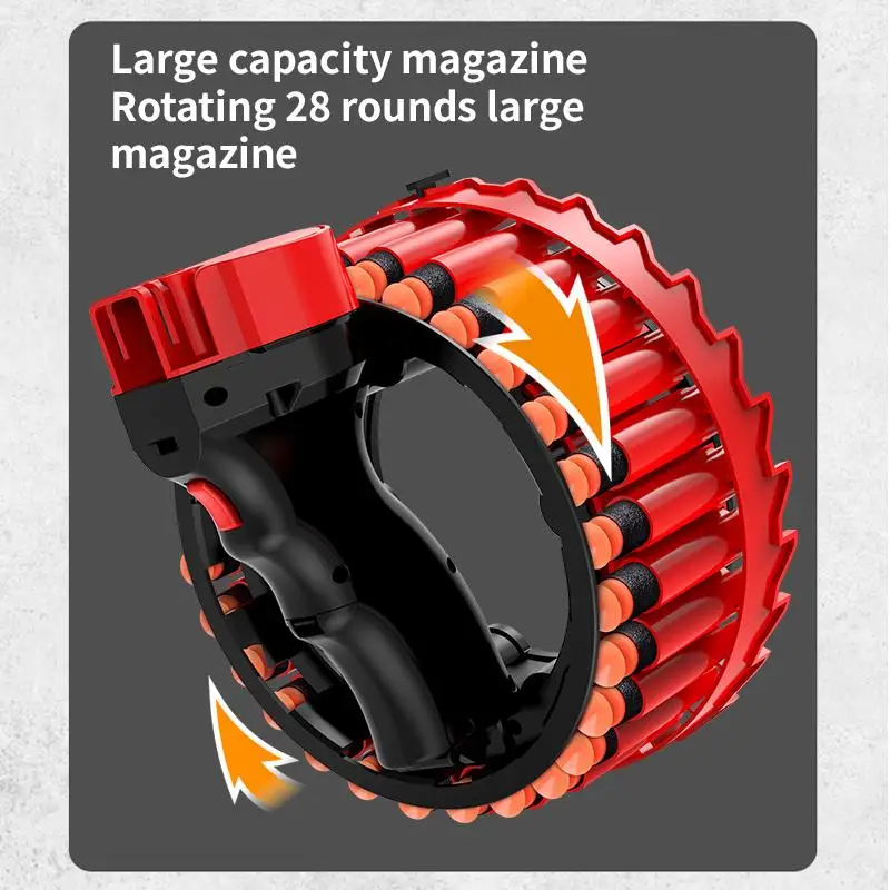 H01 Bracelet Soft Bullet Launcher 3.7v Rechargeable Battery Usb Charging Launcher RC Parts
H01 Bracelet Soft Bullet Launcher 3.7v Rechargeable Battery Usb Charging Launcher RC Parts