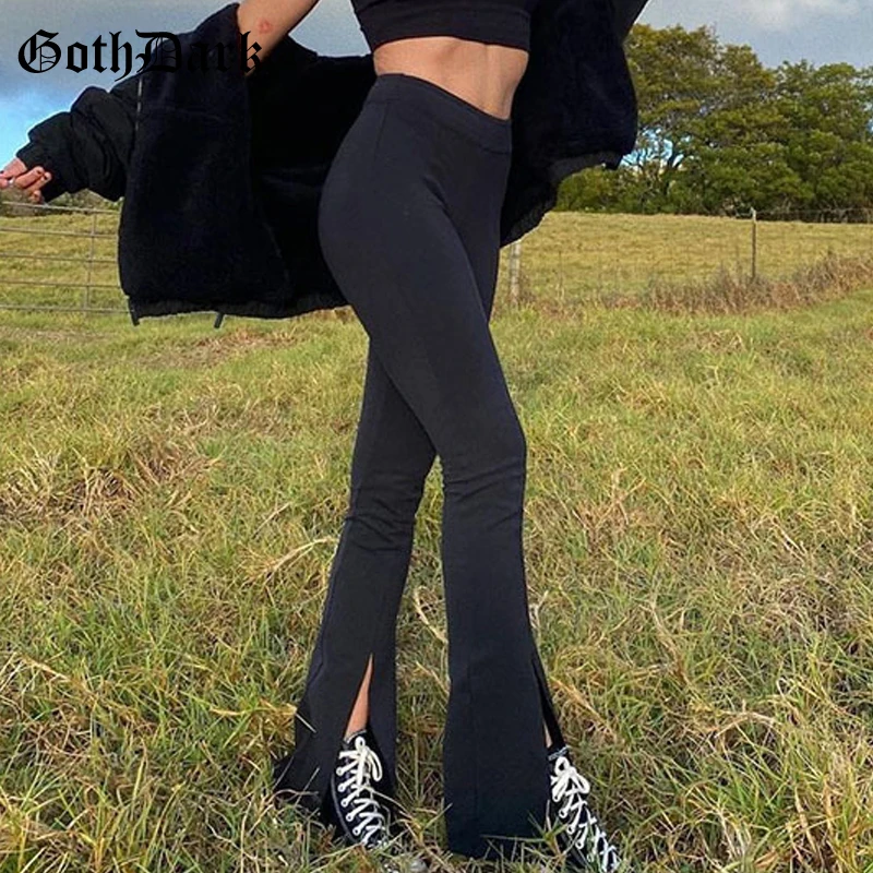 Goth Dark Gothic E-Girl Black Grunge Flare Pants Y2k Punk High Waist Mall Goth Women Trousers Emo Fashion Streetwear 2021 Pants
Goth Dark Gothic E-Girl Black Grunge Flare Pants Y2k Punk High Waist Mall Goth Women Trousers Emo Fashion Streetwear 2021 Pants