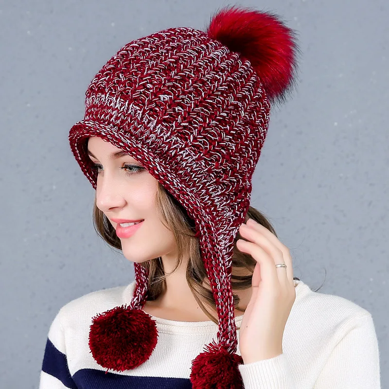 Winter Hats For Wome New Korean Wool Cute Ladies Plus Velvet Knitted Hats Ladies Ear Caps Woolen Cap Hats DM1283
Winter Hats For Wome New Korean Wool Cute Ladies Plus Velvet Knitted Hats Ladies Ear Caps Woolen Cap Hats DM1283