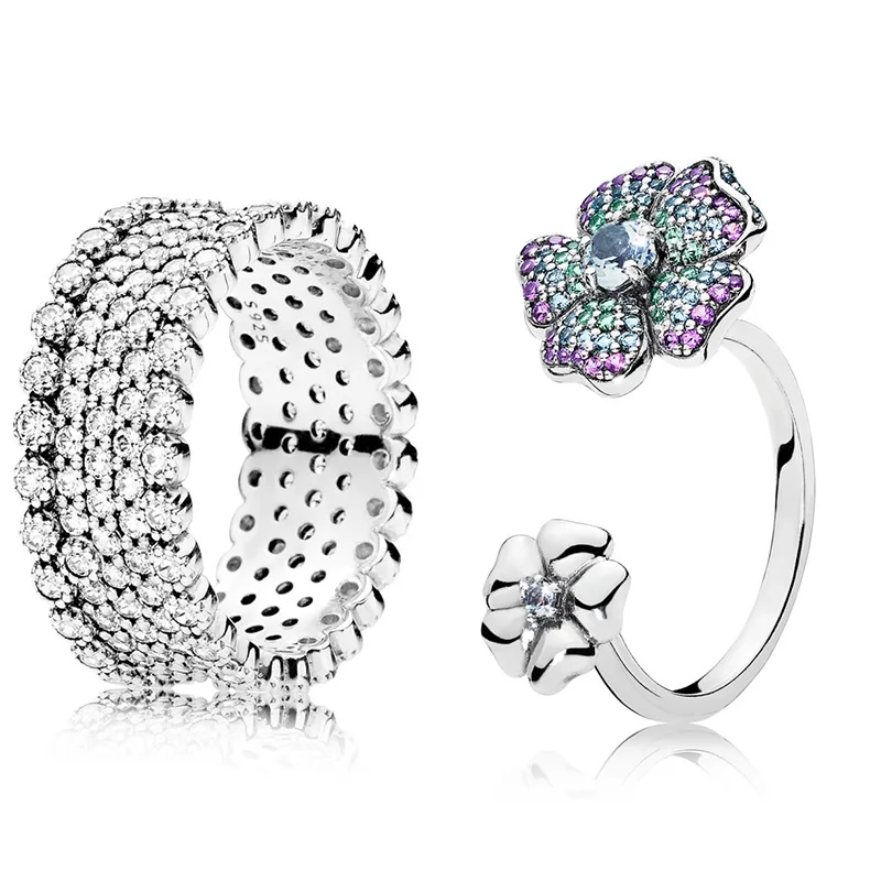 2 Style 1 Pcs Women Silver Color Rings With Lotus Full Crystal Open For Women Wedding Jewelry
2 Style 1 Pcs Women Silver Color Rings With Lotus Full Crystal Open For Women Wedding Jewelry