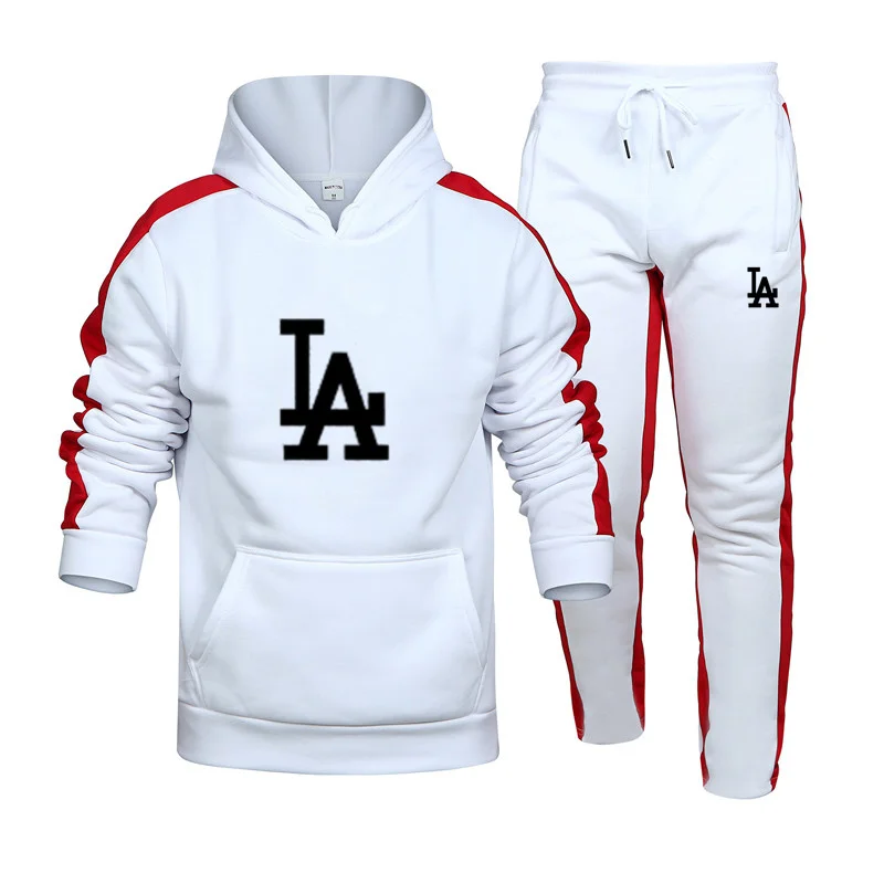 2021 New Men's Autumn Winter Suit Zipper Hoodie + Pants Casual Sportswear Men's Sportswear Gym Brand Sportswear
2021 New Men's Autumn Winter Suit Zipper Hoodie + Pants Casual Sportswear Men's Sportswear Gym Brand Sportswear
