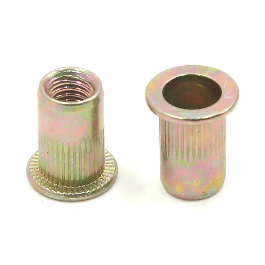 Screw Rivet nut Tool Equipment 100pcs Set Insert Threaded Carbon steel Flat head
Screw Rivet nut Tool Equipment 100pcs Set Insert Threaded Carbon steel Flat head