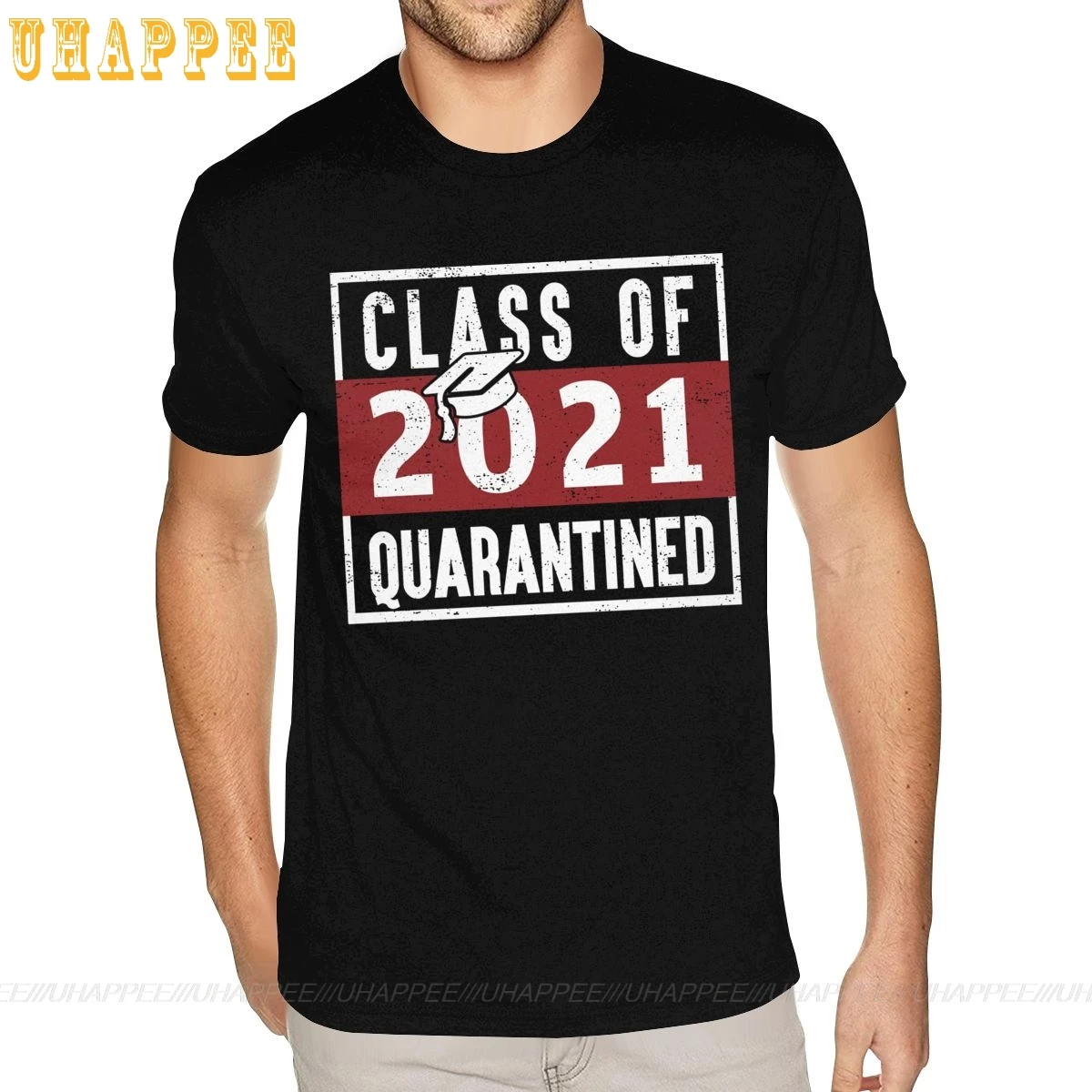 Printed Class Of 2021 Quarantined Tshirt White Short Sleeve Boys XXXL Black Tshirt
Printed Class Of 2021 Quarantined Tshirt White Short Sleeve Boys XXXL Black Tshirt
