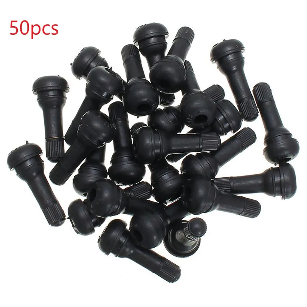 Hot Sale 50pcs TR413 Short Rubber Tubeless Black Snap-In Tyre Tire Valve Stems Car Accessories
Hot Sale 50pcs TR413 Short Rubber Tubeless Black Snap-In Tyre Tire Valve Stems Car Accessories