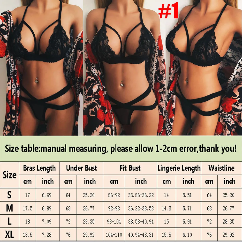 Sexy Women Lingerie Lace Underwear Thong Sets Nightwear G-string Bras Brief Sets Sleepwear Bralette Bra Sets
Sexy Women Lingerie Lace Underwear Thong Sets Nightwear G-string Bras Brief Sets Sleepwear Bralette Bra Sets