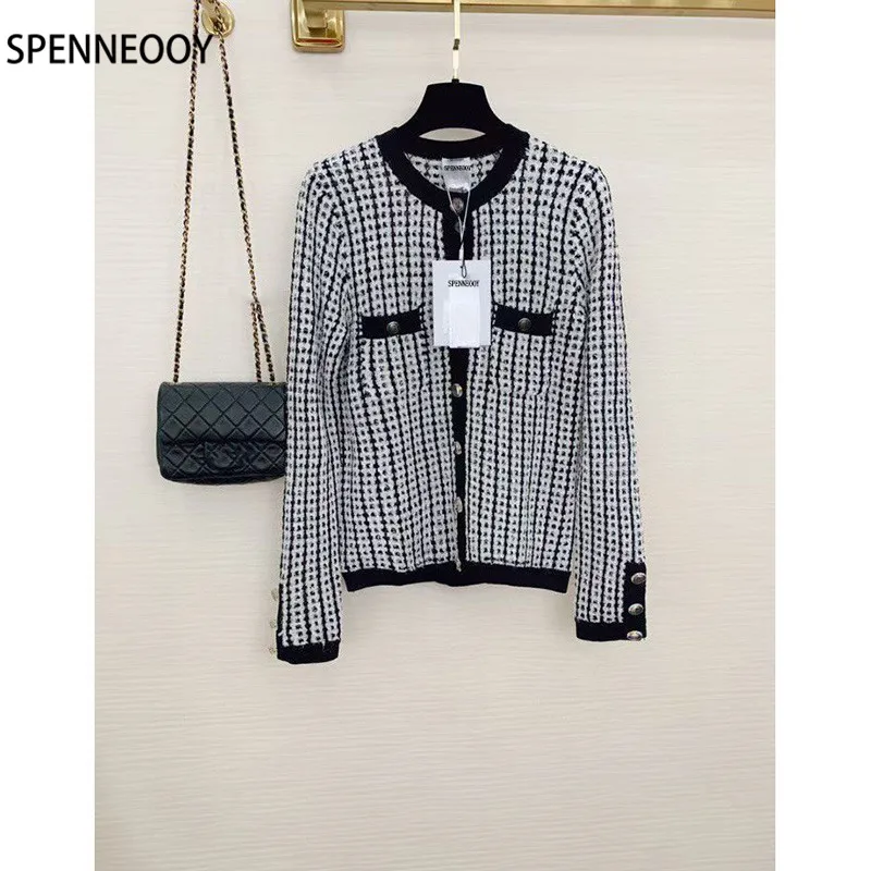 Женский однобортный вязаный кардиган SPENNEOOY, Осенний Шерстяной Вязаный Кардиган с длинным рукавом, пальто
Женский однобортный вязаный кардиган SPENNEOOY, Осенний Шерстяной Вязаный Кардиган с длинным рукавом, пальто