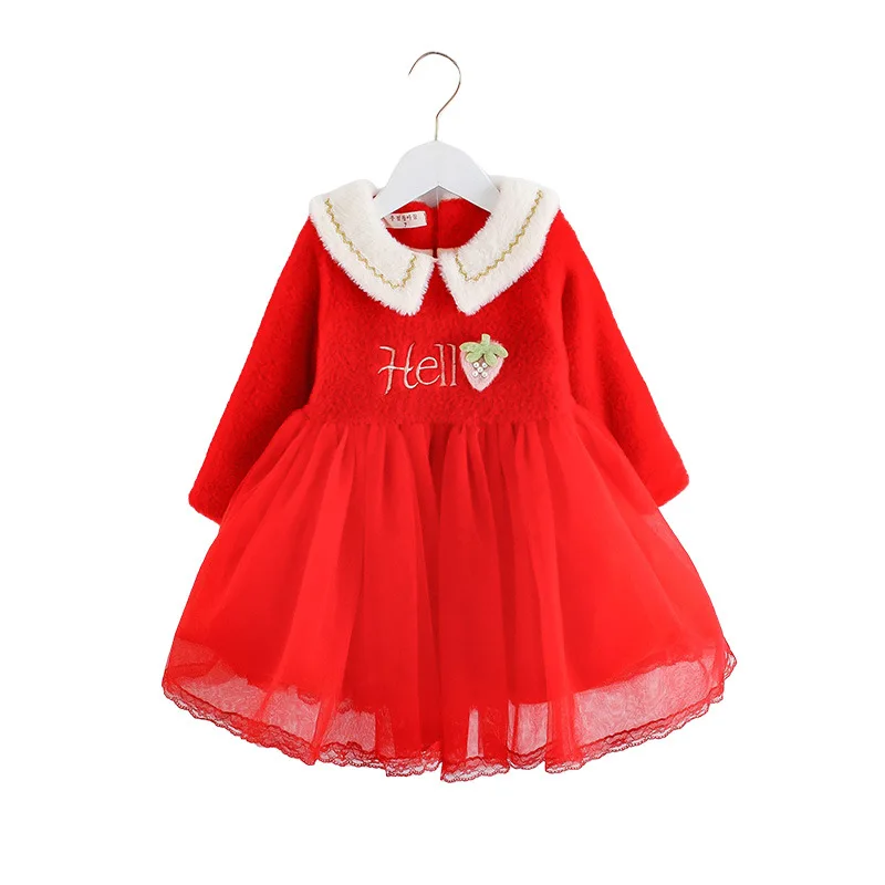 Girls' Strawberry Chinese Dress Cheongsam New Year Clothes Winter Children's Fleece-Lined Chinese Clothes New Year Dress
Girls' Strawberry Chinese Dress Cheongsam New Year Clothes Winter Children's Fleece-Lined Chinese Clothes New Year Dress