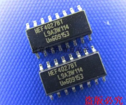 New original HEF4027BT HEF4027B HEF4027 SOP-16 IC 50pcs/1lot
New original HEF4027BT HEF4027B HEF4027 SOP-16 IC 50pcs/1lot
