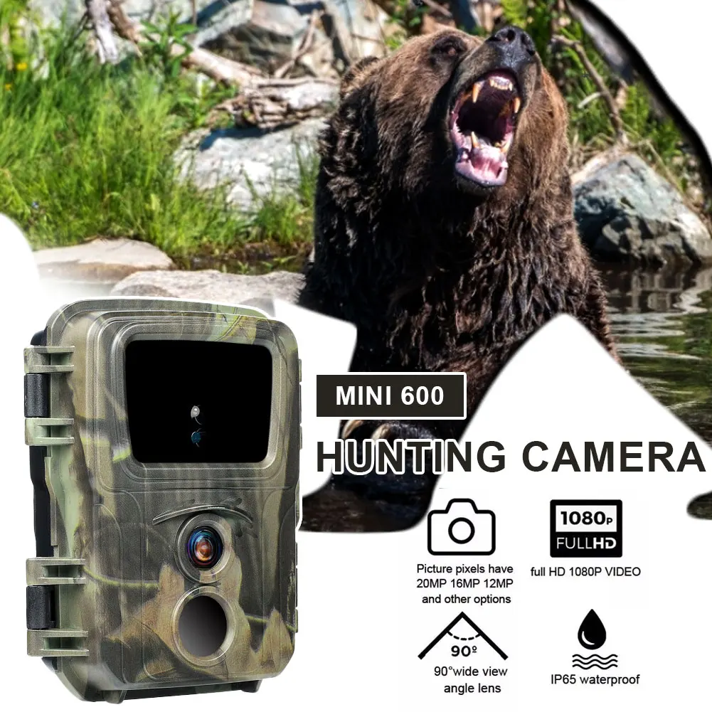 Mini Hunting Camera Trail Camera HD 20Mp with Night Vision Motion Infrared Light for Wildlife Monitoring Tracking Hunting Cams
Mini Hunting Camera Trail Camera HD 20Mp with Night Vision Motion Infrared Light for Wildlife Monitoring Tracking Hunting Cams