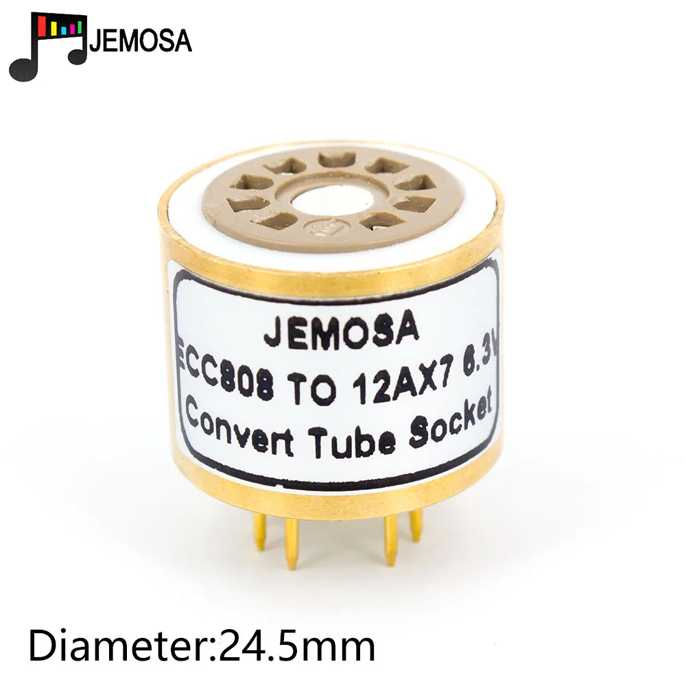 1 шт. трубка ECC808 (сверху) на 12AX7 12AU7 ECC81 ECC82 ECC83 (снизу) 6 3 в DIY аудио усилитель