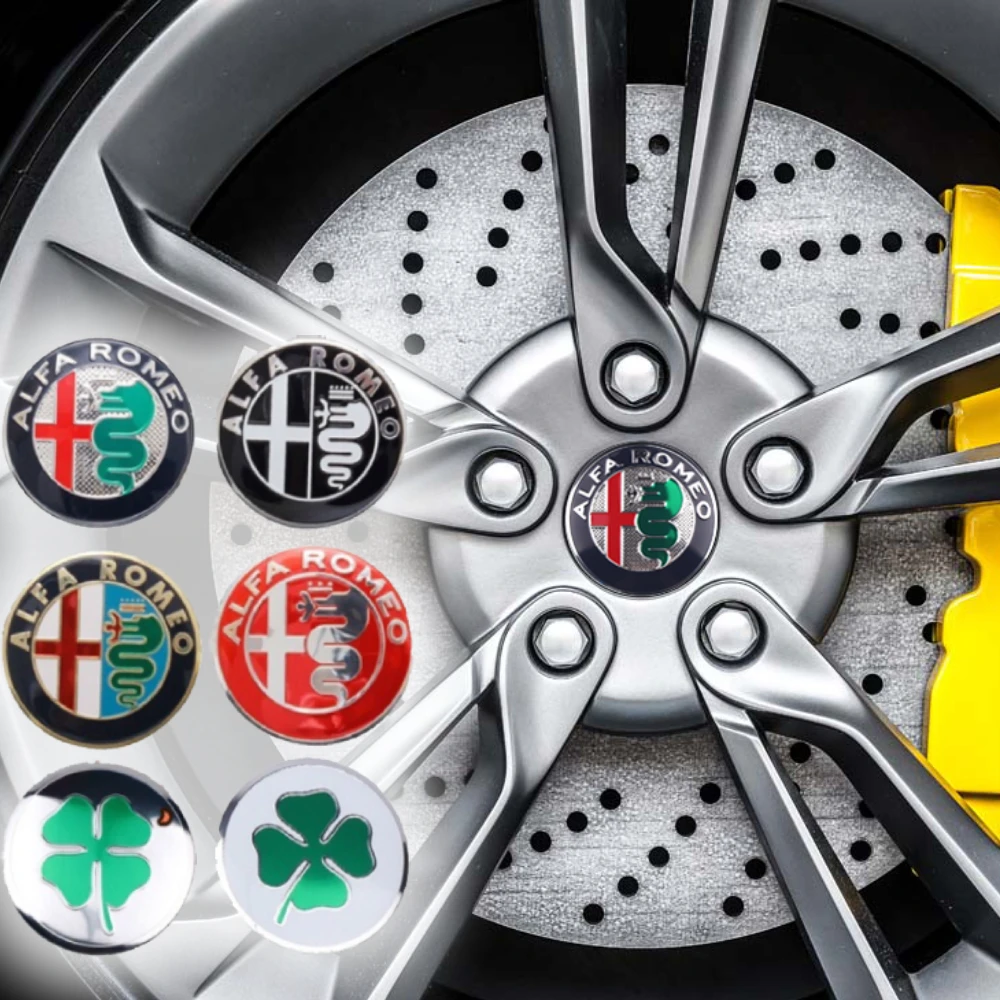 Metal Badge Car HubCap Decal Tire Wheel Center Sticker Wear-Resistant For Alfa Romeo Giulietta Spider GT Giulia Mito 147 156 159
Metal Badge Car HubCap Decal Tire Wheel Center Sticker Wear-Resistant For Alfa Romeo Giulietta Spider GT Giulia Mito 147 156 159