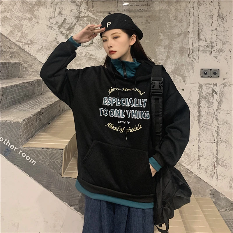 Женские повседневные толстовки Harajuku, уличная одежда, шикарные толстовки с буквенным принтом, женские осенние пуловеры с длинным рукавом 2021,...
Женские повседневные толстовки Harajuku, уличная одежда, шикарные толстовки с буквенным принтом, женские осенние пуловеры с длинным рукавом 2021,...
