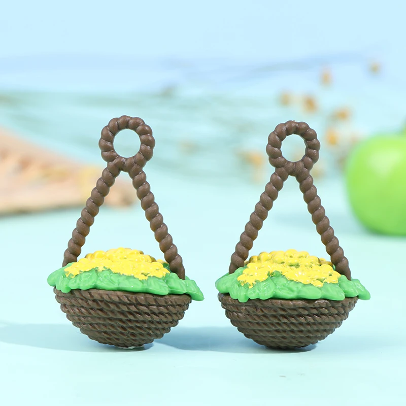 New Arrival Mini Flower Basket Dollhouse Miniature Green Plant Sun Flower Potted Hanging Flower Doll Home Decor 1Pc
New Arrival Mini Flower Basket Dollhouse Miniature Green Plant Sun Flower Potted Hanging Flower Doll Home Decor 1Pc
