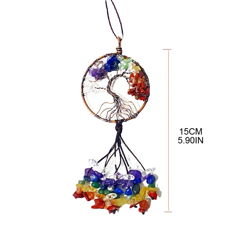 7 Chakras Healing Stone Auto Pendants Car Interior Decorative Accessories for Rearview Mirror Door Hanging Ornaments
7 Chakras Healing Stone Auto Pendants Car Interior Decorative Accessories for Rearview Mirror Door Hanging Ornaments