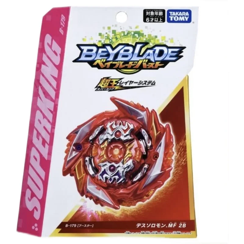 TAKARA TOMY BEYBLADE Burst Spinning Top Super King B179 Super Heavy Death Solomon Battle Gyro
TAKARA TOMY BEYBLADE Burst Spinning Top Super King B179 Super Heavy Death Solomon Battle Gyro