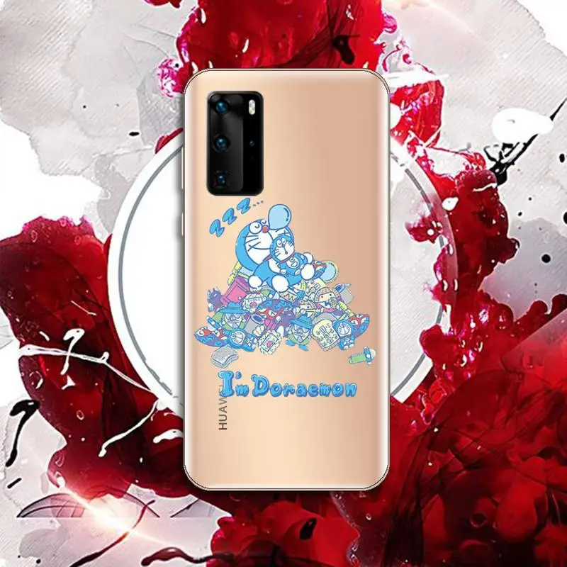 Cute Cartoon Doraemon Robot cat Phone Case Transparent for Huawei P honor 8 10i 20 30 40 smart 2019
Cute Cartoon Doraemon Robot cat Phone Case Transparent for Huawei P honor 8 10i 20 30 40 smart 2019